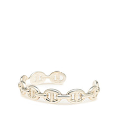 エルメス シェーヌダンクル アンシェネ SH バングル SV925 シルバー メンズ HERMES 【中古】