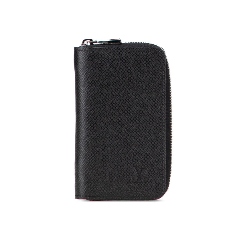 ルイ ヴィトン タイガ ジッピーコインパース コインケース M32832 アルドワーズ ブラック レザー メンズ LOUIS VUITTON 【中古】