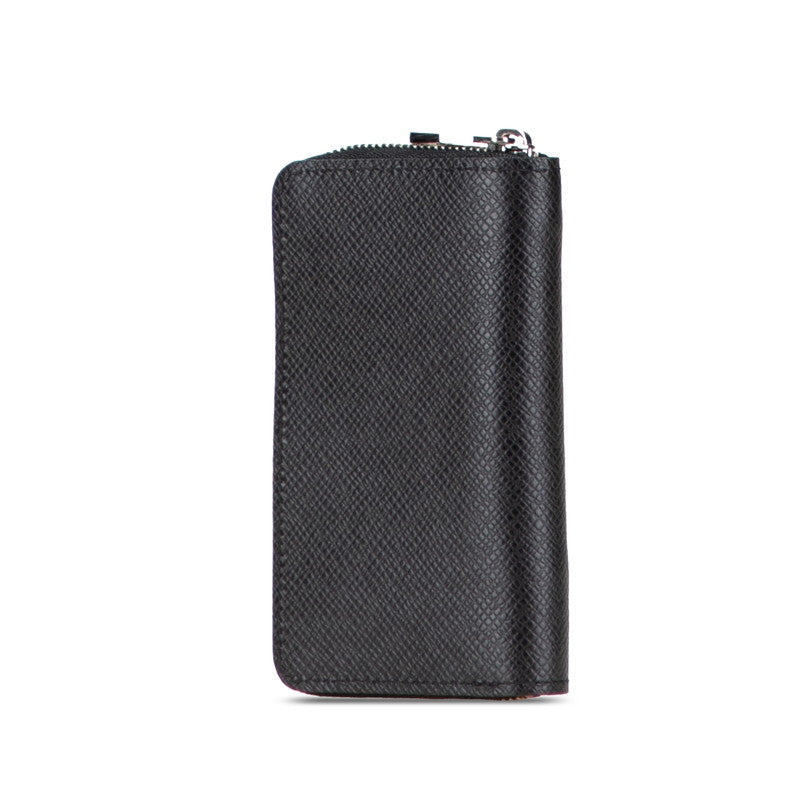 ルイ ヴィトン タイガ ジッピーコインパース コインケース M32832 アルドワーズ ブラック レザー メンズ LOUIS VUITTON 【中古】
