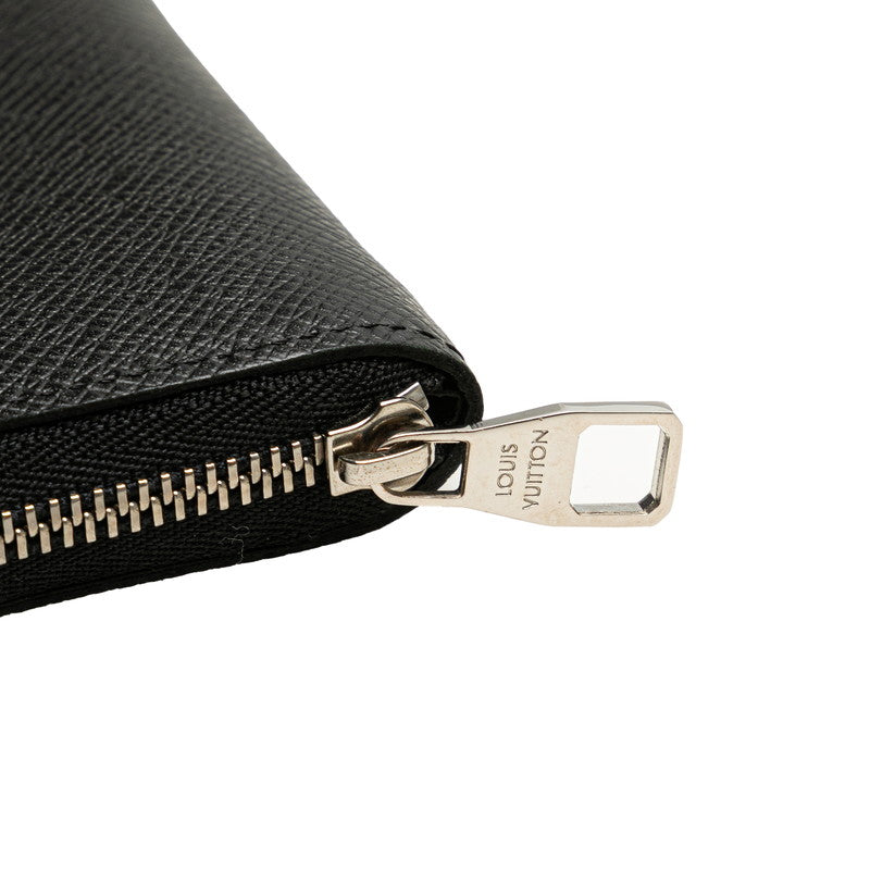 ルイ ヴィトン タイガ ジッピーコインパース コインケース M32832 アルドワーズ ブラック レザー メンズ LOUIS VUITTON 【中古】