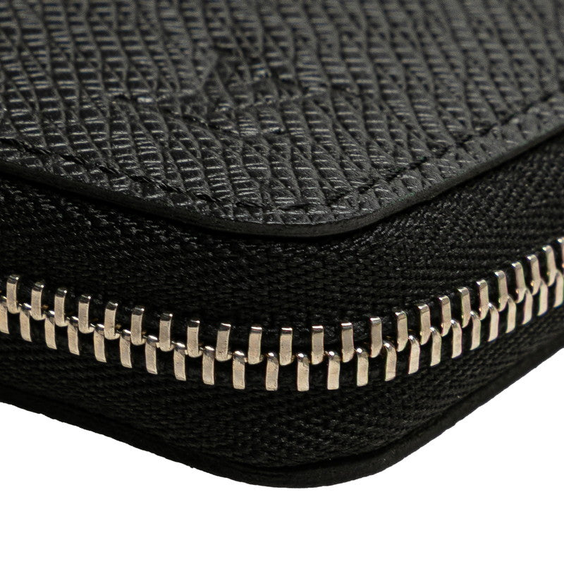 ルイ ヴィトン タイガ ジッピーコインパース コインケース M32832 アルドワーズ ブラック レザー メンズ LOUIS VUITTON 【中古】