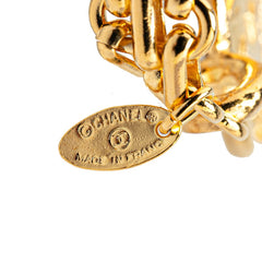 シャネル ヴィンテージ 31 AUE CAMBON カンボン メダル キーホルダー バッグチャーム ゴールド メッキ レディース CHANEL 【中古】