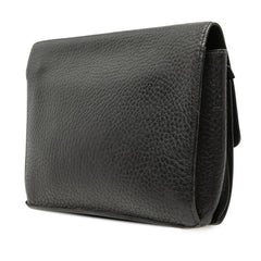 エルメス ジェット クラッチバッグ セカンドバッグ ブラック ゴールド金具 フィヨルド レディース HERMES 【中古】
