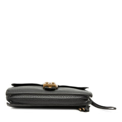 エルメス ジェット クラッチバッグ セカンドバッグ ブラック ゴールド金具 フィヨルド レディース HERMES 【中古】