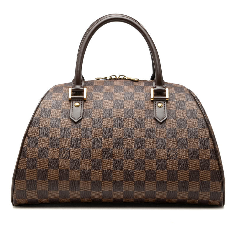 ルイ ヴィトン ダミエ リベラMM ハンドバッグ ミニボストンバッグ N41434 エベヌ ブラウン PVC レザー レディース LOUIS VUITTON 【中古】