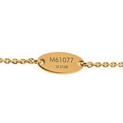 ルイ ヴィトン LV&ME V ペンダントネックレス M61077 ゴールド メッキ レディース LOUIS VUITTON 【中古】