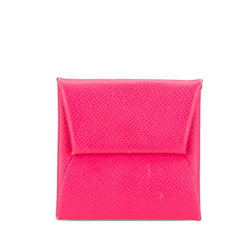 エルメス バスティア コインケース 小銭入れ ピンク ヴォーエプソン レディース HERMES 【中古】