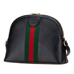 グッチ オフィディア 斜め掛け ショルダーバッグ 719881 ブラック レザー レディース GUCCI 【中古】