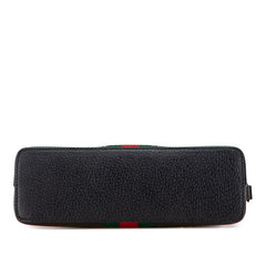 グッチ オフィディア 斜め掛け ショルダーバッグ 719881 ブラック レザー レディース GUCCI 【中古】