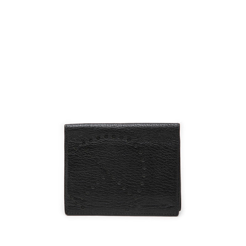 エルメス エブリン カードケース ブラック シェーブル レディース HERMES 【中古】