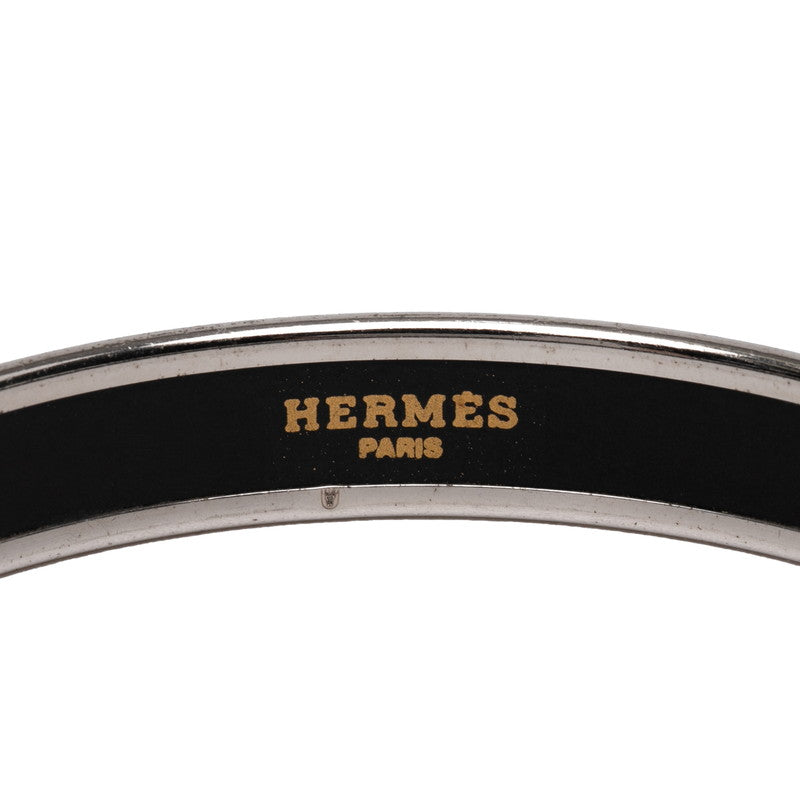 エルメス エマイユPM 七宝焼き バングル シルバー マルチカラー メタル レディース HERMES 【中古】