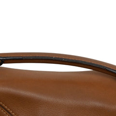 ロエベ アナグラム パズルバッグ ミニ ハンドバッグ ショルダーバッグ 2WAY ブラウン レザー レディース LOEWE 【中古】