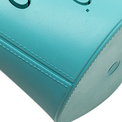 グッチ GGカットアウト チルドレンズ ハンドバッグ バケットバッグ 723051 ライトブルー ラバー レディース GUCCI 【中古】