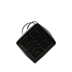 ジバンシー カットアウト ミニ バケットバッグ ハンドバッグ ショルダーバッグ 2WAY ブラック レザー レディース Givenchy 【中古】