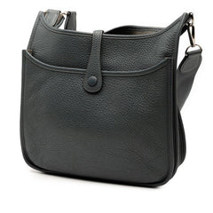 エルメス エブリン3 PM 斜め掛け ショルダーバッグ グレー系 トリヨンクレマンス レディース HERMES 【中古】
