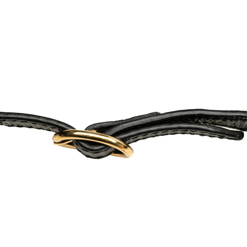 グッチ ショルダーバッグ 550620 レッド ブラック スウェード レザー レディース GUCCI 【中古】