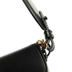 グッチ ホースビット1955 シェリーライン ハンドバッグ ショルダーバッグ 2WAY 726863 ブラック レザー レディース GUCCI 【中古】