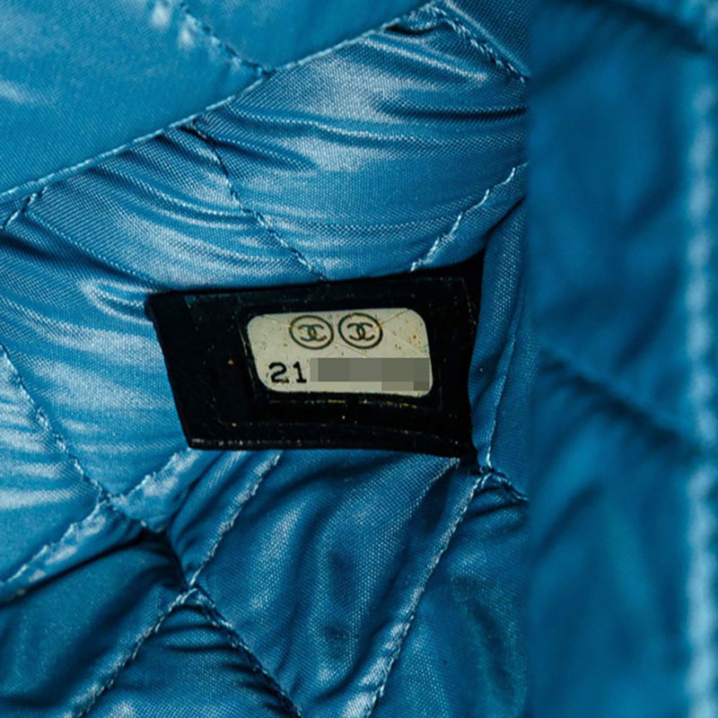シャネル 2015 ココマーク カラーブロック クラッチバッグ マルチカラー ブラック ラムスキン レディース CHANEL 【中古】