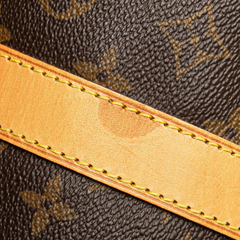 ルイ ヴィトン モノグラム キーポル60 ボストンバッグ トラベルバッグ M41422 ブラウン PVC レザー レディース LOUIS VUITTON 【中古】