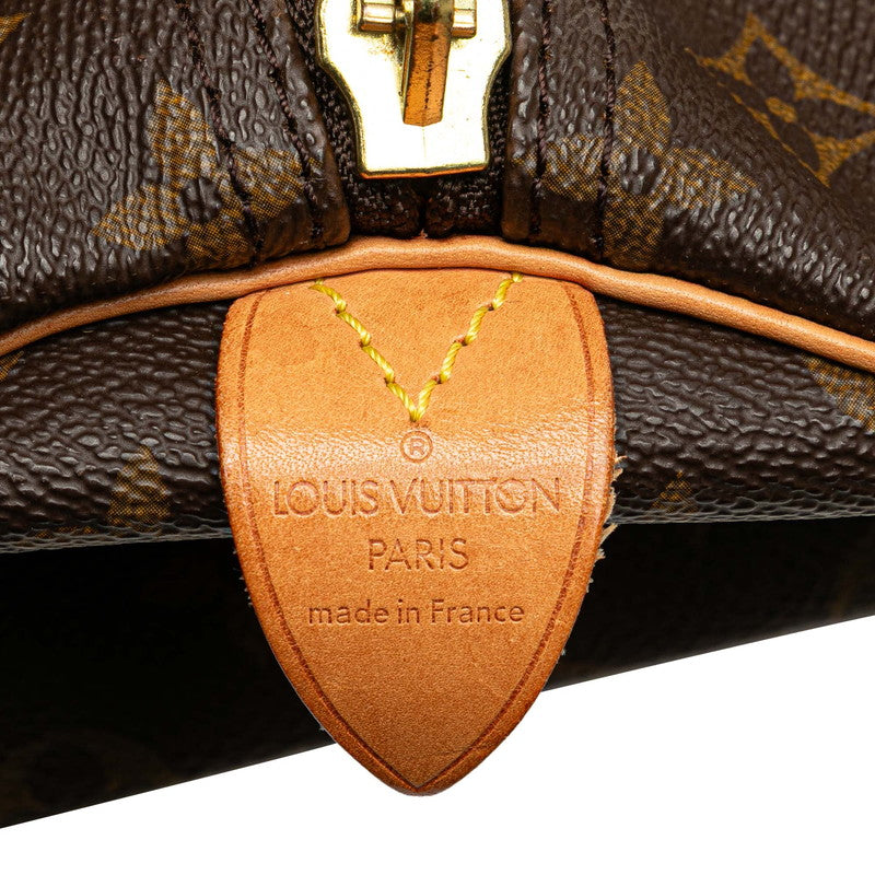 ルイ ヴィトン モノグラム キーポル60 ボストンバッグ トラベルバッグ M41422 ブラウン PVC レザー レディース LOUIS VUITTON 【中古】