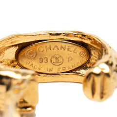 シャネル ココマーク ヴィンテージ イヤリング ゴールド メッキ レディース CHANEL 【中古】