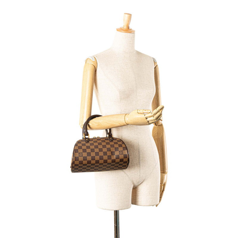 ルイ ヴィトン ダミエ リベラミニ ハンドバッグ N41436 ブラウン エベヌ PVC レザー レディース LOUIS VUITTON 【中古】