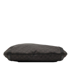 グッチ GGキャンバス アビー トートバッグ ショルダーバッグ 2WAY Dリング 268641 ブラック レザー キャンバス レディース GUCCI 【中古】