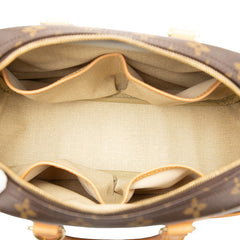 ルイ ヴィトン モノグラム トゥルーヴィル ハンドバッグ M42228 ブラウン PVC レザー レディース LOUIS VUITTON 【中古】