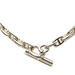 エルメス シェーヌダンクル MM 36コマ ネックレス SILVER シルバー ユニセックス HERMES 【中古】