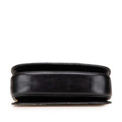 グッチ ハンドバッグ 000 46 0103 ブラック ブラウン レザー プラスチック レディース GUCCI 【中古】