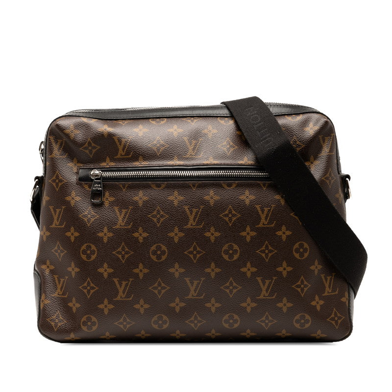 ルイ ヴィトン モノグラム マカサー トーレス ショルダーバッグ M40387 ブラウン PVC レザー レディース LOUIS VUITTON 【中古】