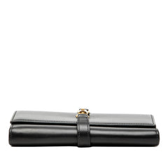 グッチ ジャッキー1961 斜め掛け チェーンウォレット ショルダーバッグ 652681 ブラック レザー レディース GUCCI 中古