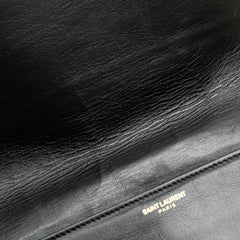 サンローラン チェーン ワンショルダーバッグ 314509 ブラック レザー レディース SAINT LAURENT 【中古】