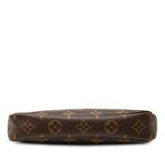 ルイ ヴィトン モノグラム ポシェット アクセソワール ハンドバッグ ポーチ M51980 ブラウン PVC レザー レディース LOUIS VUITTON 【中古】