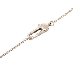 グッチ トレードマーク ハート ペンダント ネックレス シルバー SV925 シルバー レディース GUCCI 【中古】