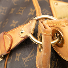 ルイ ヴィトン モノグラム ガリエラPM ワンショルダーバッグ M56382 ブラウン PVC レザー レディース LOUIS VUITTON 【中古】