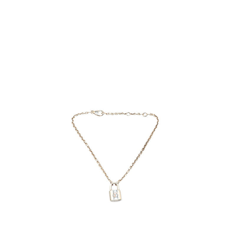 ルイ ヴィトン ユニセフ ブラスレ ロックイット ブレスレット Q95450 SV925 シルバー レディース LOUIS VUITTON 【中古】