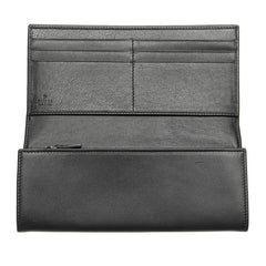 グッチ Gロゴ 長財布 030 2067 1615 ブラック レザー メンズ GUCCI 【中古】