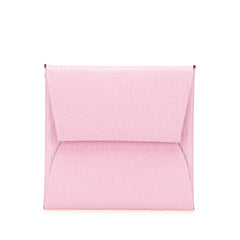 エルメス バスティア コインケース モーヴシルベストル ピンク シェーブル レディース HERMES 【中古】