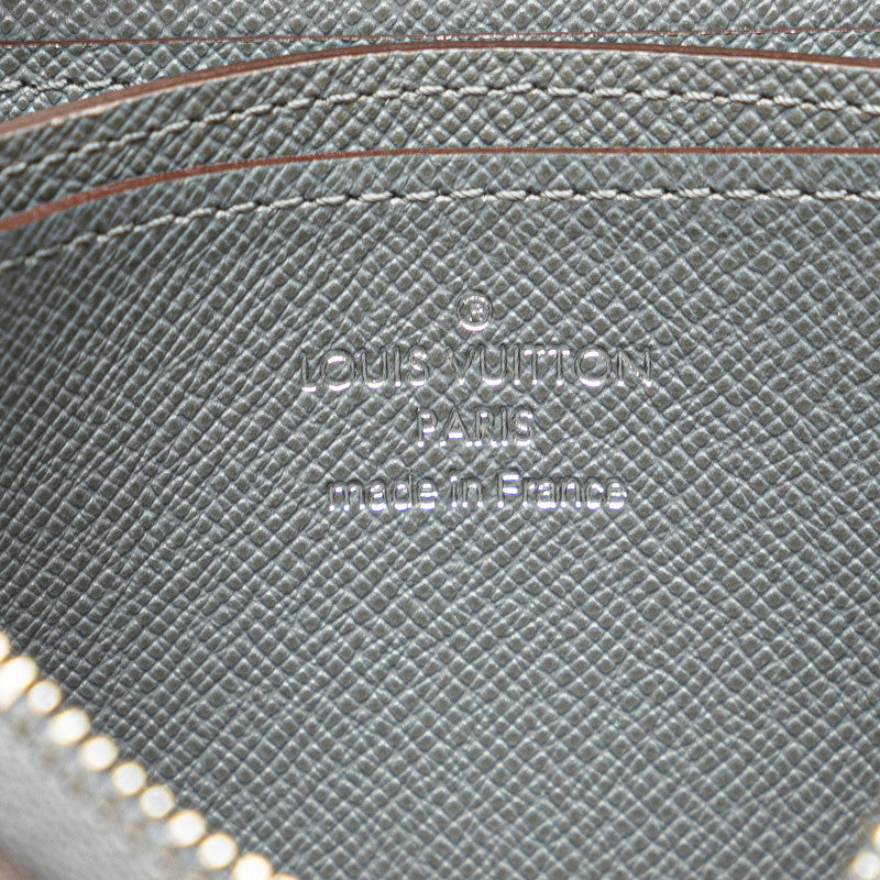 ルイ ヴィトン タイガ ジッピー コインパース コインケース M32617 グラシエ グレー レザー メンズ LOUIS VUITTON 【中古】