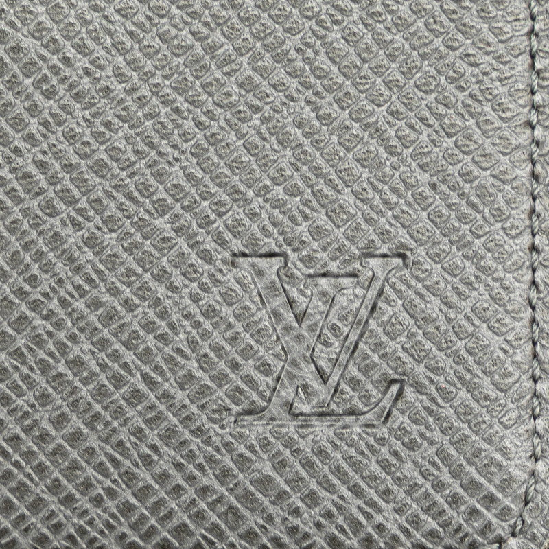ルイ ヴィトン タイガ ジッピー コインパース コインケース M32617 グラシエ グレー レザー メンズ LOUIS VUITTON 【中古】