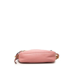 ミュウ ミュウ マドラス 斜め掛け ショルダーバッグ ピンク レザー レディース Miu Miu 【中古】