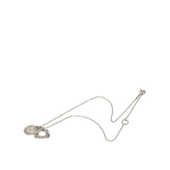 エルメス コルダージュ ロープ ネックレス シルバー メタル レディース HERMES 【中古】