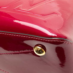 ルイ ヴィトン モノグラム モノグラム トート ミロワール ハンドバッグ ショルダーバッグ 2WAY M54640 マジェンタ パープル ブラウン パテントレザー PVC レディース LOUIS VUITTON 【中古】