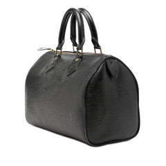 ルイ ヴィトン エピ スピーディ25 ハンドバッグ ミニボストンバッグ M59032 ノワール ブラック レザー レディース LOUIS VUITTON 【中古】