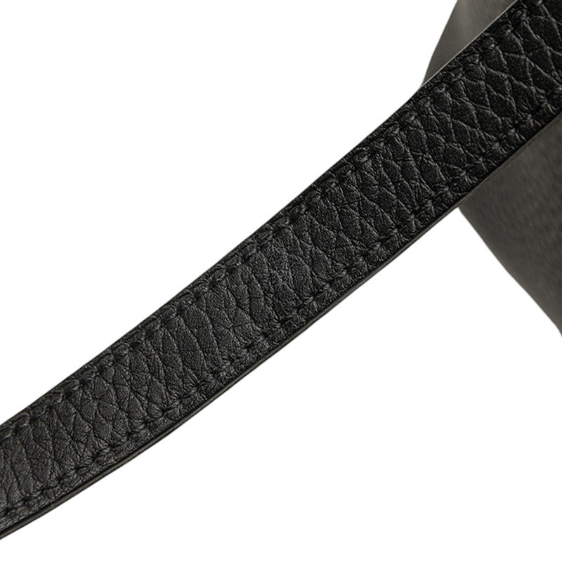 エルメス ピコタンロックPM ハンドバッグ ブラック シルバー金具 トゴ レディース HERMES 【中古】