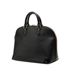 ルイ ヴィトン エピ アルマ PM ハンドバッグ M52142 ノワール ブラック ゴールド レザー レディース LOUIS VUITTON 【中古】