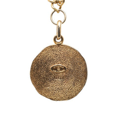 シャネル 31 RUE CAMBON カンボン ヴィンテージ コインモチーフ チェーン ペンダント ネックレス ゴールド メッキ レディース CHANEL 【中古】