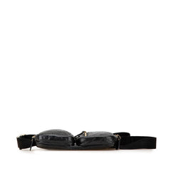 グッチ グッチシマ ボディバッグ ウエストバッグ 246417 ブラック レザー レディース GUCCI 【中古】