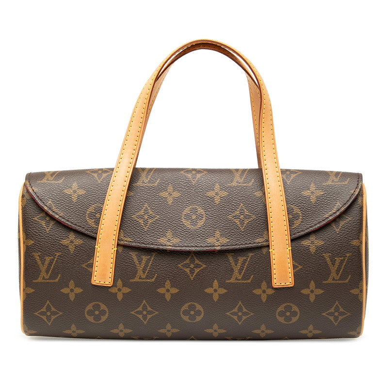 ルイ ヴィトン モノグラム ソナチネ ハンドバッグ M51902 ブラウン PVC レザー レディース LOUIS VUITTON 【中古】